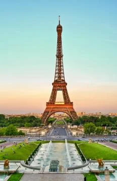 Eiffel tower Paris Stock Photos