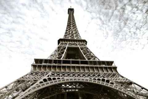 Eiffel tower in paris Stock-Fotos