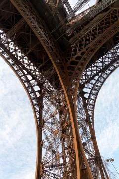 Eiffel tower in paris Stock Photos
