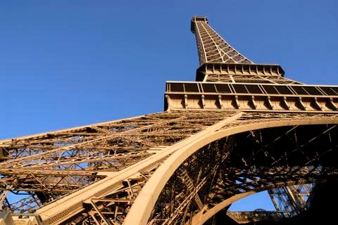 Eiffel tower of Paris Stock Photos