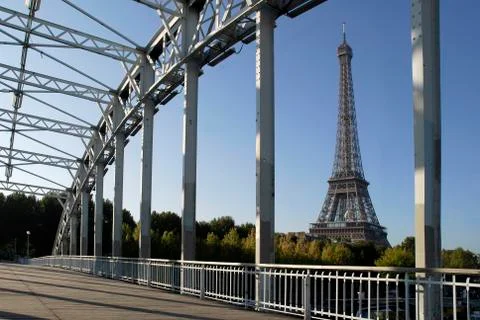 Eiffel Tower of Paris Foto stock