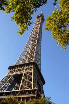 Eiffel tower of Paris Stock Photos