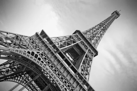 The eiffel tower, paris Foto stock
