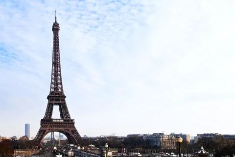 Eiffel tower in paris Fotos Stock