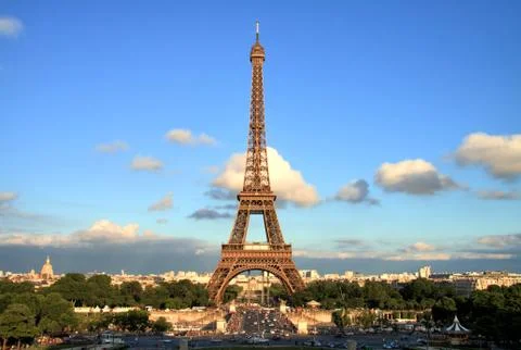 Eiffel tower, paris Stock Photos