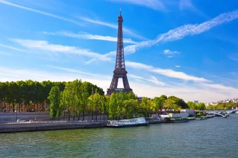 Eiffel Tower in Paris Stock Photos