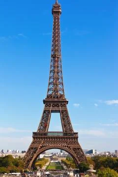 Eiffel Tower in Paris 스톡 사진