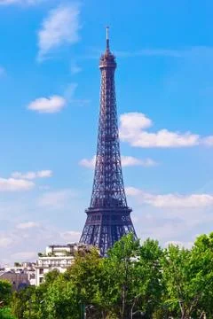 Eiffel Tower in Paris Stock Photos