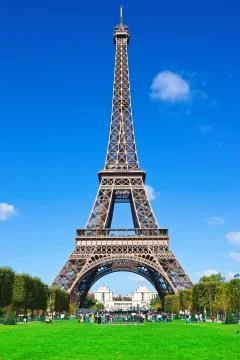 Eiffel Tower in Paris Foto stock