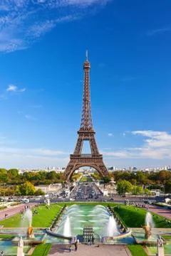 Eiffel Tower in Paris Stock Photos