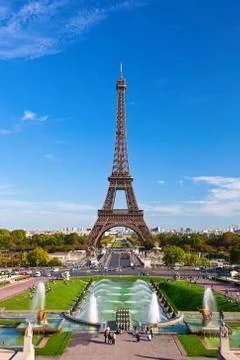 Eiffel Tower in Paris Stock Photos