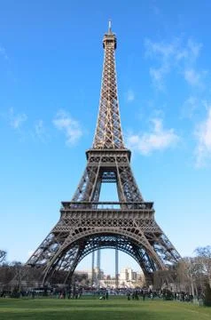 Eiffel tower in paris Stock Photos