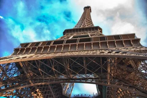 Eiffel Tower, Paris Foto stock