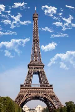 The Eiffel Tower in Paris Foto stock