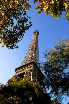 Eiffel tower of Paris Stock Photos