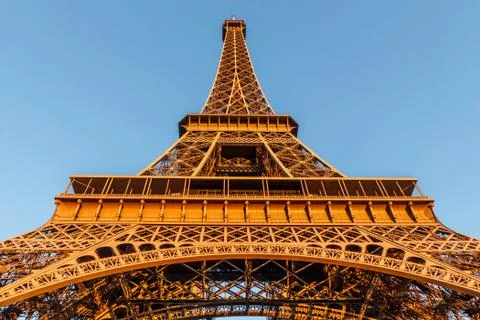 The eiffel tower, paris Foto stock