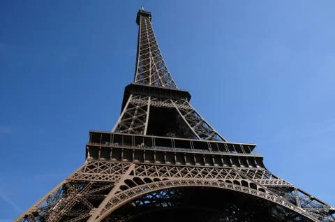 Eiffel tower in Paris Foto stock