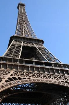 Eiffel tower in Paris Stock Photos