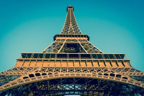 The Eiffel Tower, Paris Foto stock
