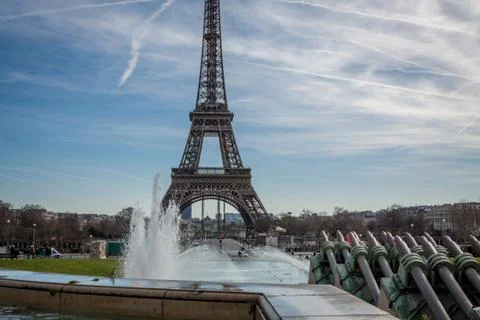 Eiffel Tower in Paris Stock-Fotos