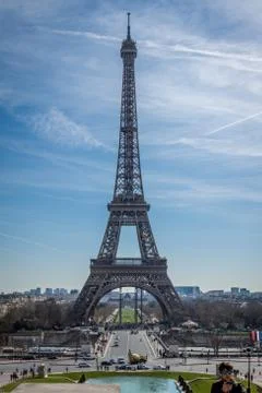 Eiffel Tower in Paris Stock-Fotos