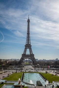 Eiffel Tower in Paris Stock-Fotos