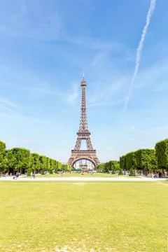 Eiffel Tower Paris Stockfoto's