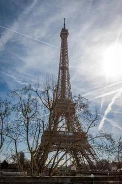 Eiffel Tower in Paris Stock-Fotos