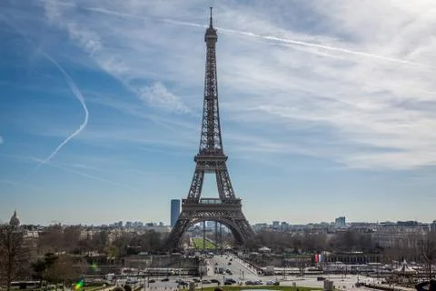 Eiffel Tower in Paris Stock Photos