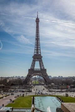 Eiffel Tower in Paris Stock Photos