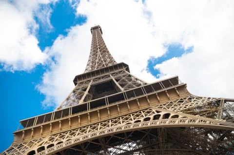 Eiffel tower in paris 스톡 사진