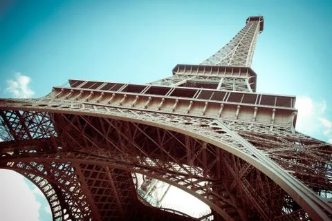 Eiffel Tower in Paris Stock Photos