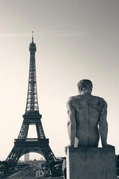 Eiffel Tower Paris Foto stock