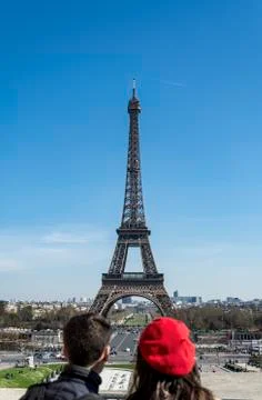 Eiffel Tower in Paris Stock Photos