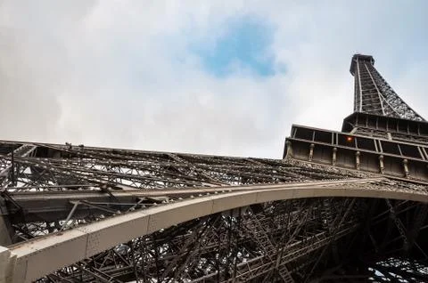 The Eiffel Tower in Paris Foto stock