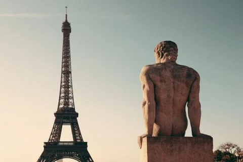 Eiffel Tower Paris Foto stock