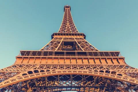 The Eiffel Tower, Paris Stock Photos