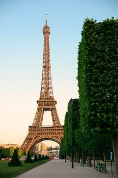 Eiffel Tower Paris Foto stock