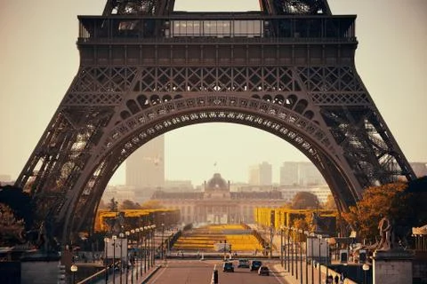Eiffel Tower Paris Foto stock