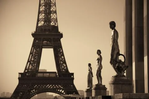 Eiffel Tower Paris Stock Photos