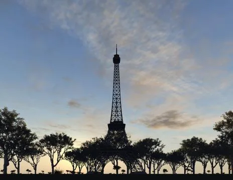 Eiffel tower in Paris Stock-Fotos