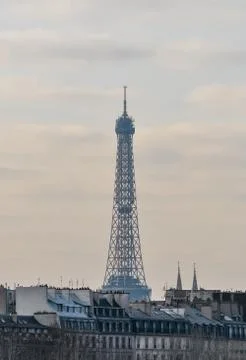 The Eiffel Tower in Paris 스톡 사진