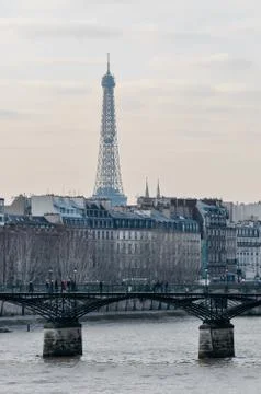 The Eiffel Tower in Paris Foto stock