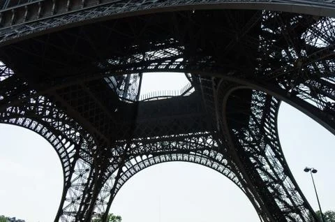 The eiffel tower in Paris Stock Photos