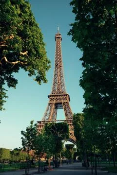 Eiffel Tower Paris Foto stock