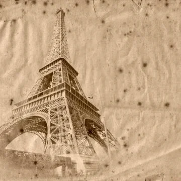 Eiffel tower, Paris Stock Photos