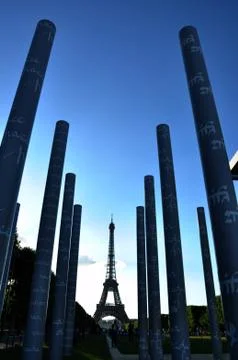 The Eiffel Tower, Paris Stock Photos