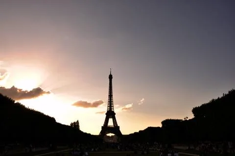 The Eiffel Tower, Paris Stock Photos