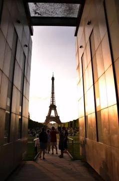 The Eiffel Tower, Paris Foto stock