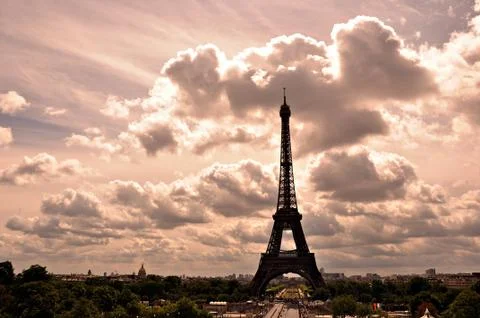 The Eiffel Tower, Paris Stock Photos